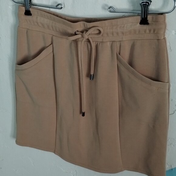 Cable & Gauge Sport Drawstring Khaki Skort - Picture 2 of 7